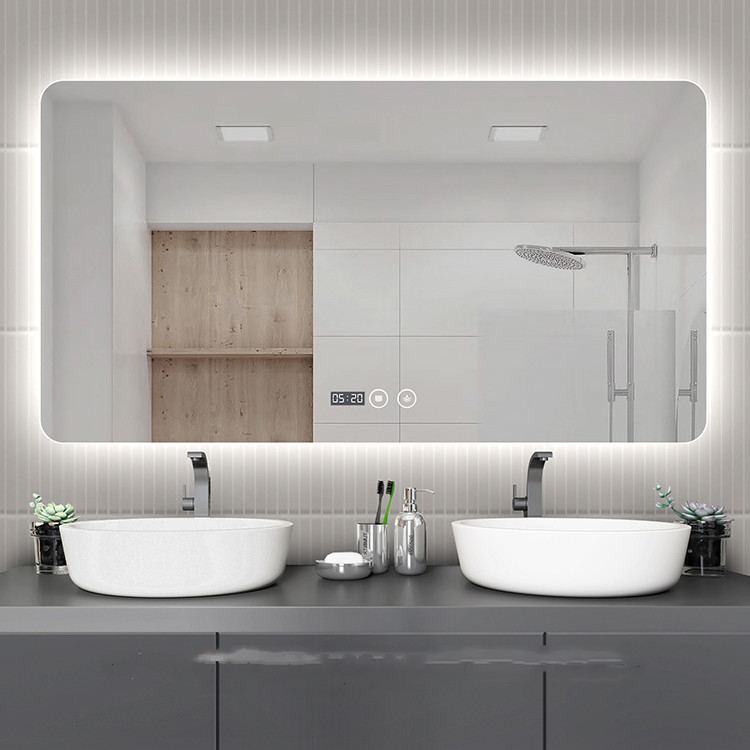 Badkamerspiegel met LED – Verwarming Anti Condens – 70 x cm [Deluxe] – SimpelGereedschap